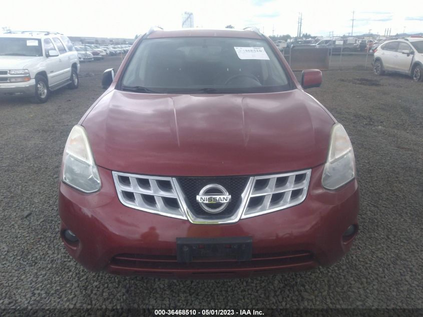 2012 Nissan Rogue Sv W/Sl Pkg VIN: JN8AS5MV4CW412204 Lot: 36468510