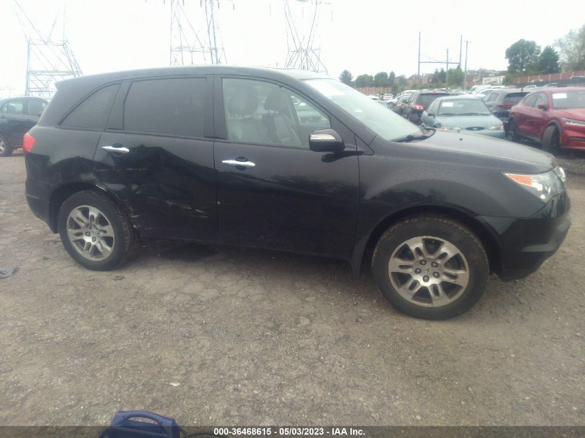 2009 Acura Mdx VIN: 2HNYD28219H530876 Lot: 40014981