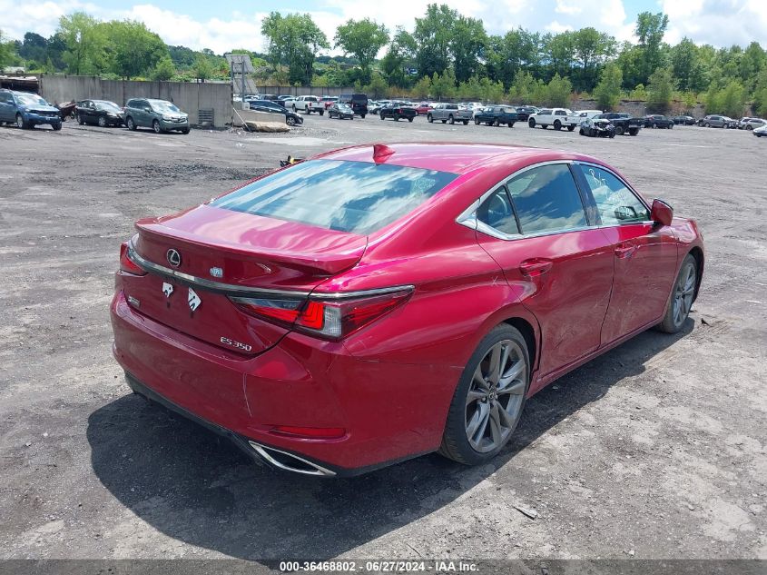 2019 Lexus Es 350 F Sport VIN: 58ABZ1B14KU028376 Lot: 36468802