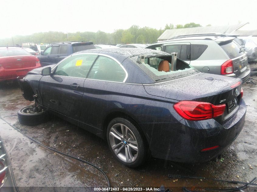 2019 BMW 430I xDrive VIN: WBA4Z3C52KEF31996 Lot: 36472483