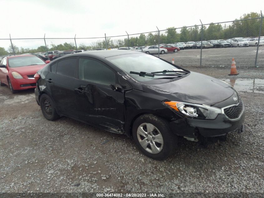 2016 Kia Forte Lx VIN: KNAFK4A62G5609972 Lot: 36474082