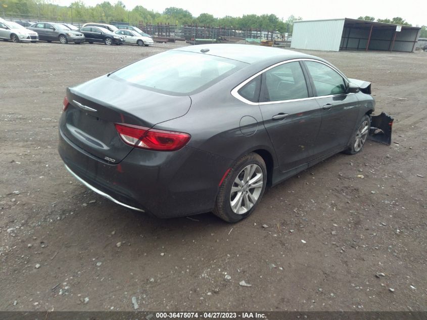 2015 Chrysler 200 Limited VIN: 1C3CCCAB6FN638212 Lot: 36475074