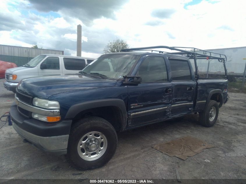 2002 Chevrolet Silverado 2500Hd Ls VIN: 1GCHK23122F147661 Lot: 36476362