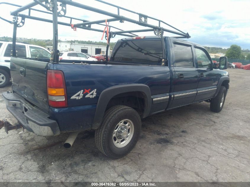 2002 Chevrolet Silverado 2500Hd Ls VIN: 1GCHK23122F147661 Lot: 36476362