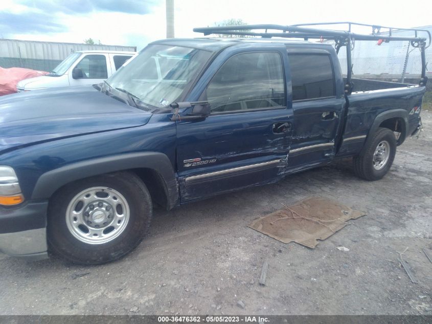 2002 Chevrolet Silverado 2500Hd Ls VIN: 1GCHK23122F147661 Lot: 36476362