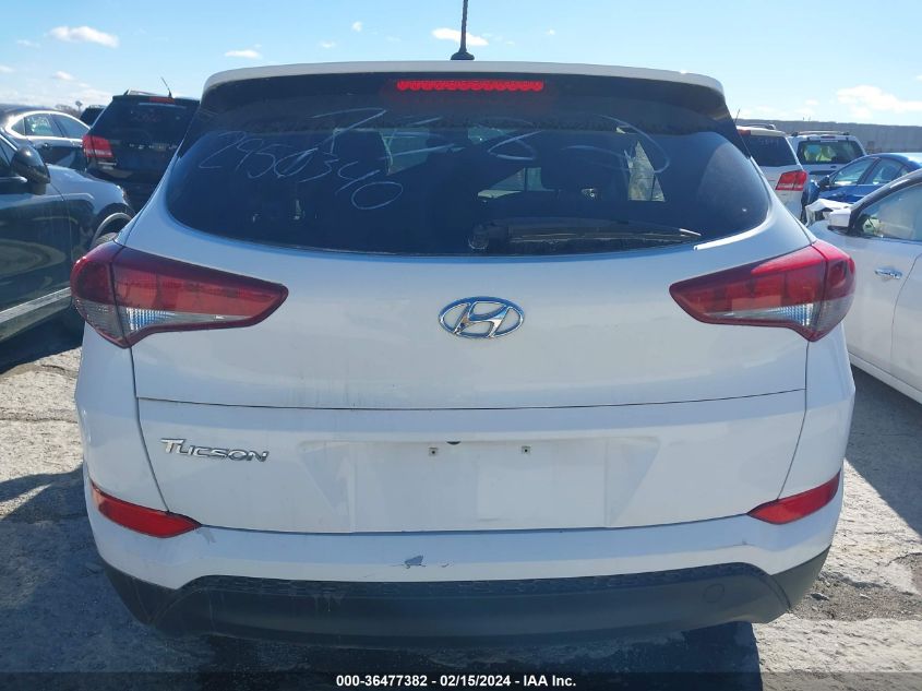 2016 Hyundai Tucson Se VIN: KM8J23A49GU252894 Lot: 36477382