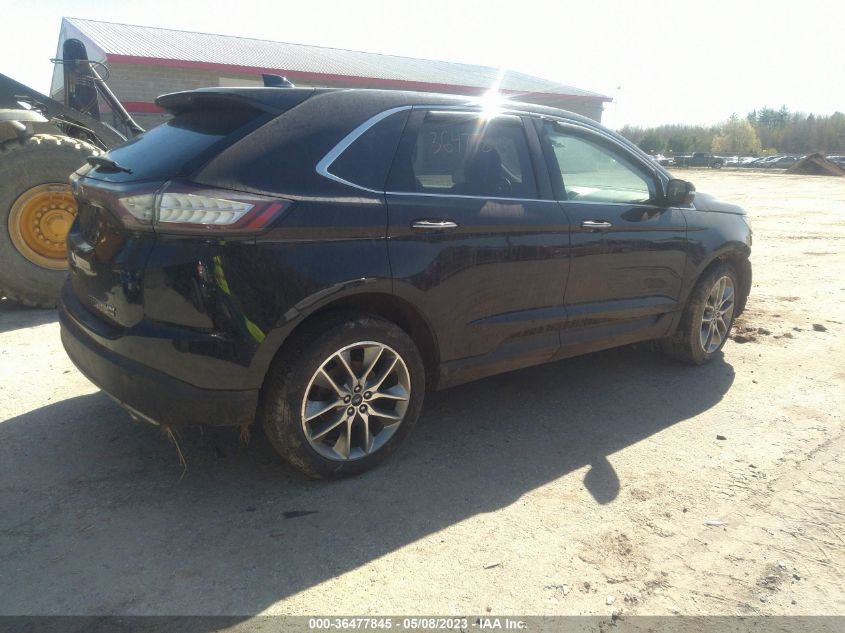 2FMPK4K83HBC34383 2017 Ford Edge Titanium