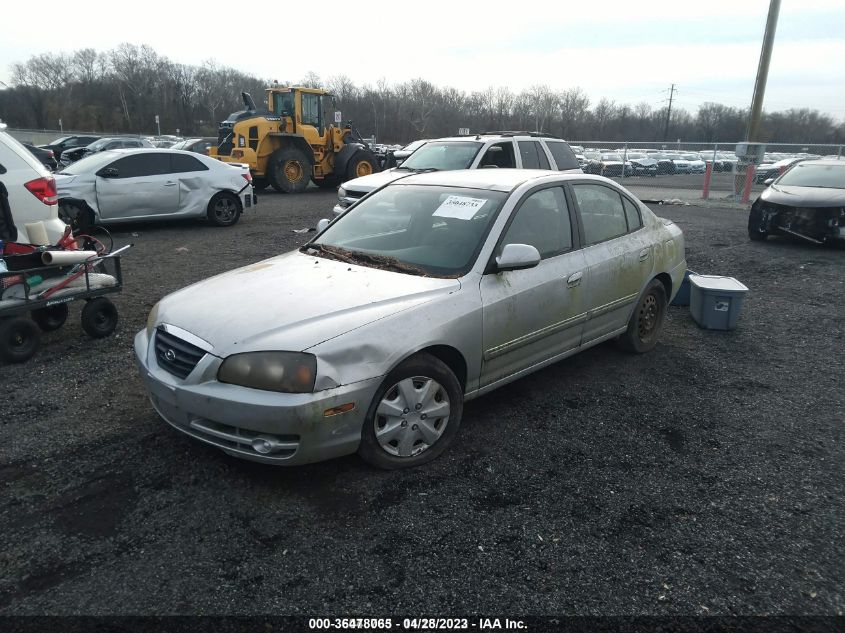 2004 Hyundai Elantra Gt/Gls VIN: KMHDN46D74U881472 Lot: 36478065