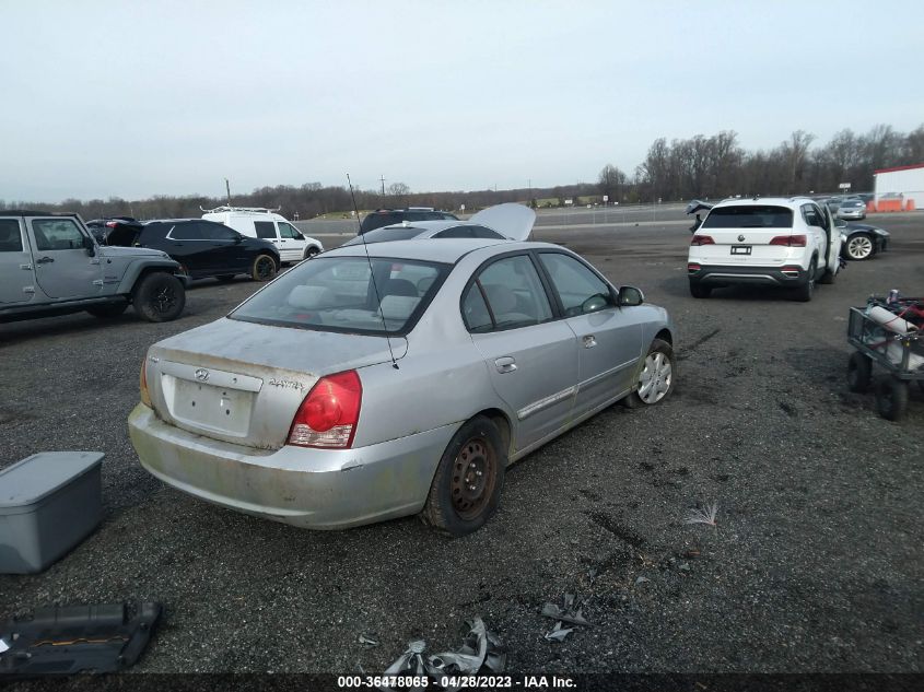 2004 Hyundai Elantra Gt/Gls VIN: KMHDN46D74U881472 Lot: 36478065