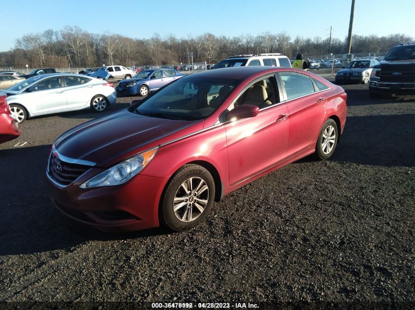 2012 Hyundai Sonata Gls VIN: 5NPEB4AC9CH453203 Lot: 36478192