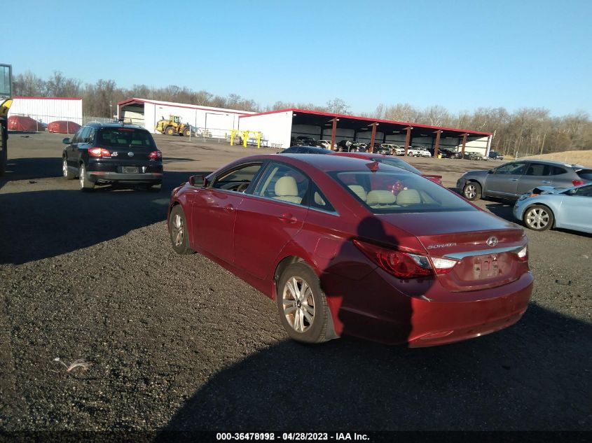 2012 Hyundai Sonata Gls VIN: 5NPEB4AC9CH453203 Lot: 36478192