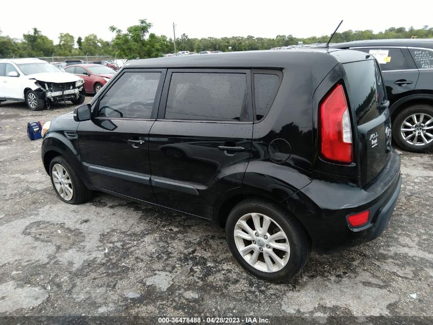 2012 Kia Soul + VIN: KNDJT2A66C7739220 Lot: 36478488