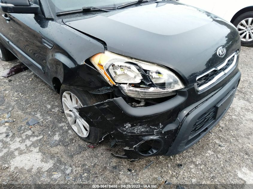 2012 Kia Soul + VIN: KNDJT2A66C7739220 Lot: 36478488