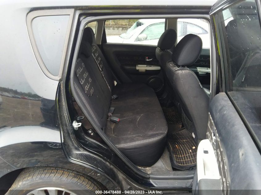 2012 Kia Soul + VIN: KNDJT2A66C7739220 Lot: 36478488