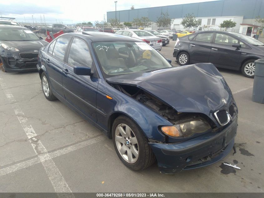 2004 BMW 3 Series 325I VIN: WBAAZ33494KP87063 Lot: 36479258