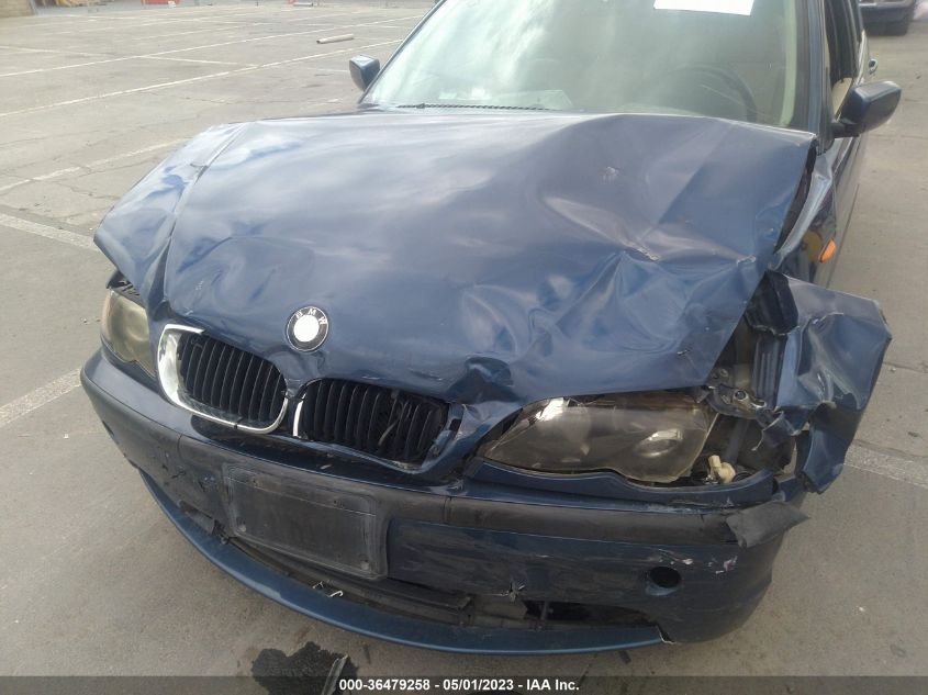 2004 BMW 3 Series 325I VIN: WBAAZ33494KP87063 Lot: 36479258