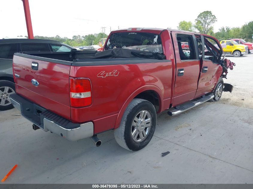 2008 Ford F-150 Xlt/Lariat/Fx4 VIN: 1FTPW14V18FA51735 Lot: 36479395