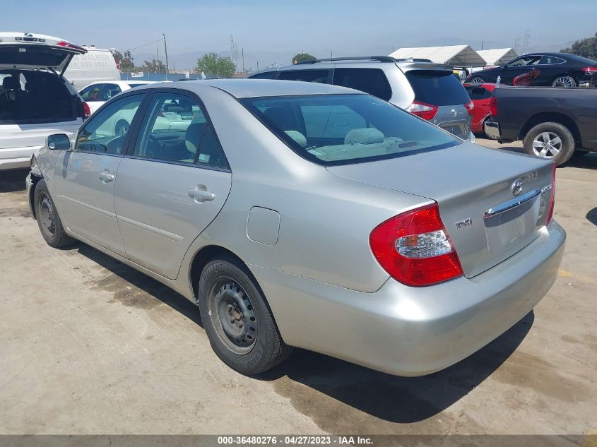 2004 Toyota Camry Le VIN: 4T1BE32K14U865662 Lot: 36480276