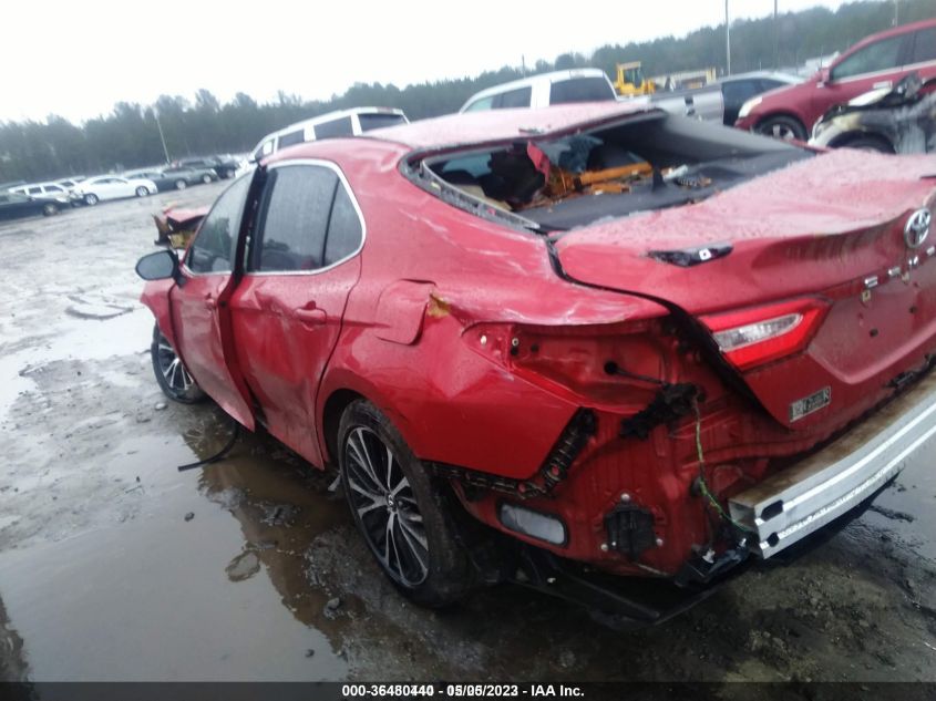 4T1B11HKXKU282382 2019 Toyota Camry Se