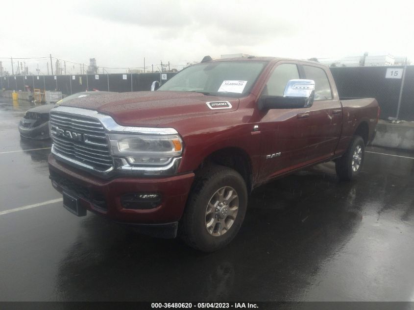 2023 Ram 2500 Laramie 4X4 6'4" Box VIN: 3C6UR5FL8PG523723 Lot: 36480620