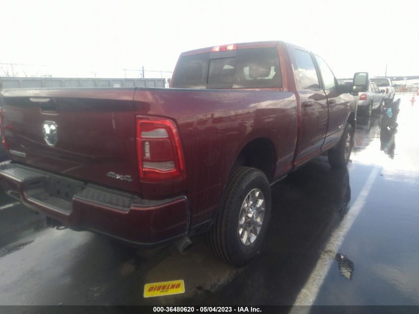 2023 Ram 2500 Laramie 4X4 6'4" Box VIN: 3C6UR5FL8PG523723 Lot: 36480620