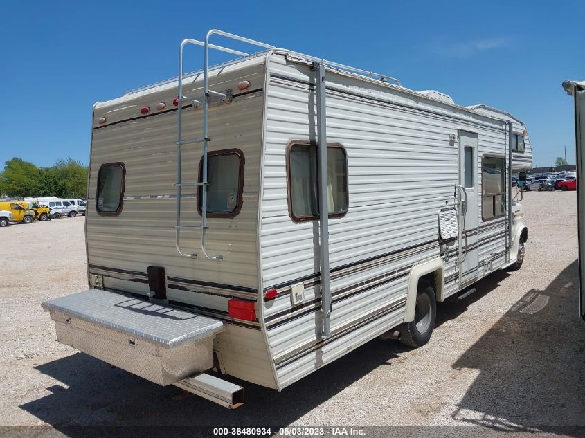 1988 Ford Econoline E350 Cutaway Van VIN: 1FDKE30GXJHB23778 Lot: 36480934