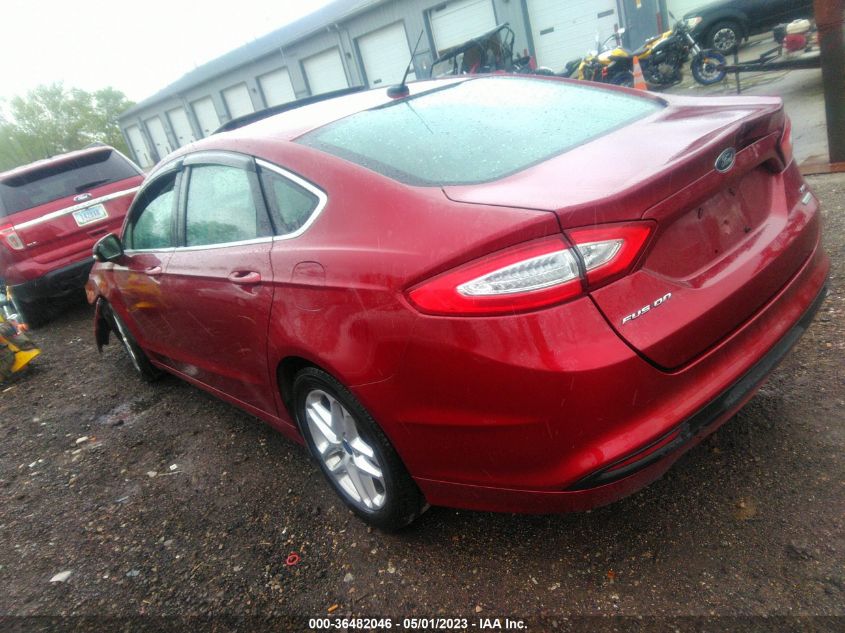 2013 Ford Fusion Se VIN: 3FA6P0HR6DR139764 Lot: 36482046