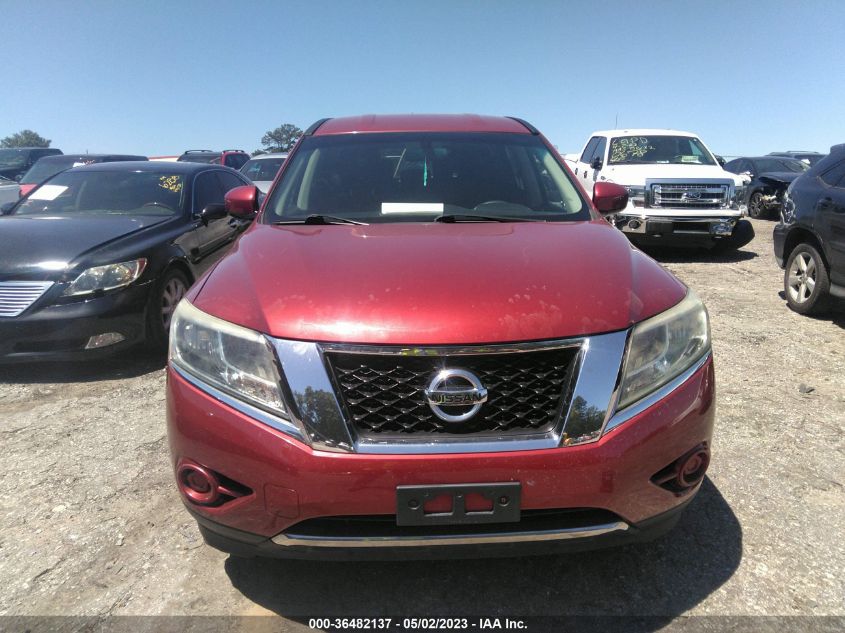 2014 Nissan Pathfinder S VIN: 5N1AR2MM8EC692545 Lot: 36482137