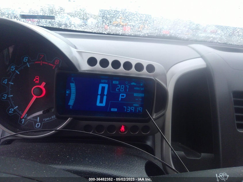 2016 CHEVROLET SONIC VIN: 1G1JC5SH3G4166813
