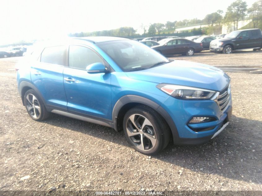 2017 Hyundai Tucson Limited VIN: KM8J3CA27HU303130 Lot: 36482781