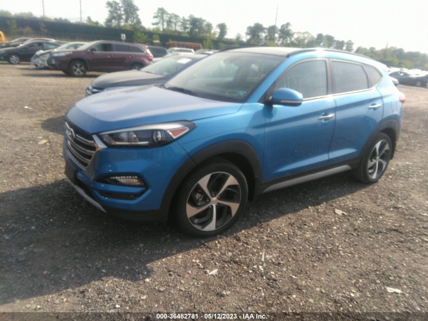 KM8J3CA27HU303130 2017 Hyundai Tucson Limited