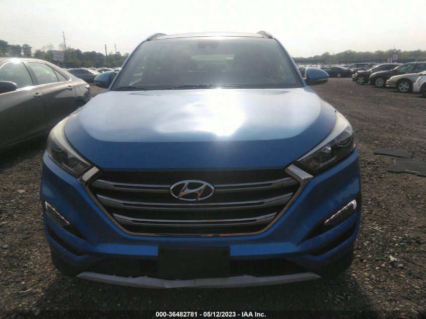 2017 Hyundai Tucson Limited VIN: KM8J3CA27HU303130 Lot: 36482781