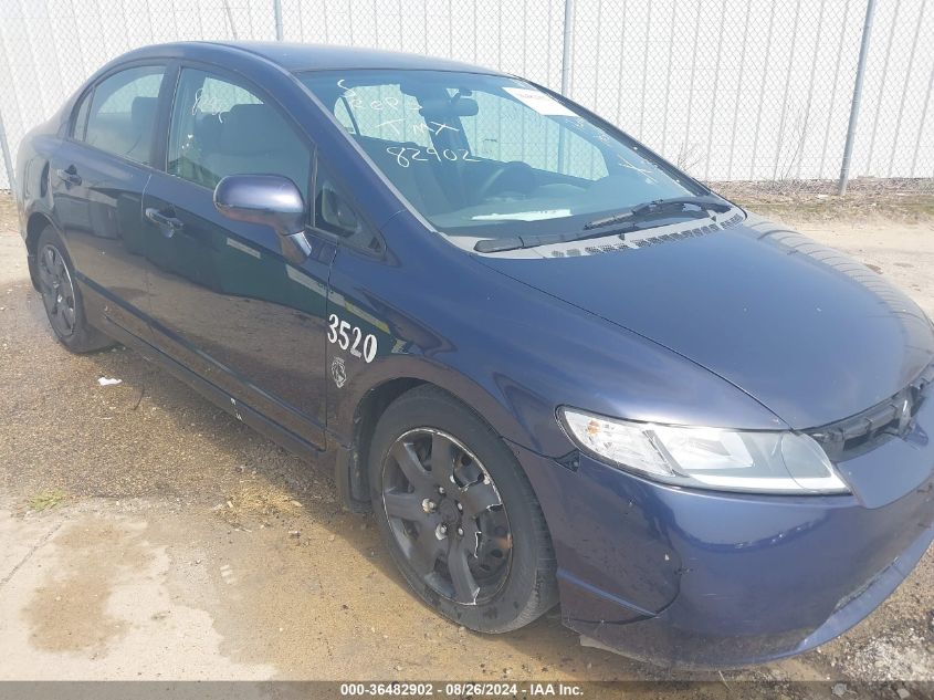 1HGFA16567L099692 2007 Honda Civic Lx