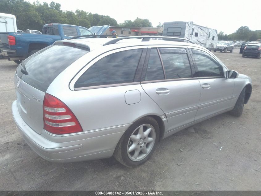 2004 Mercedes-Benz C 240 4Matic VIN: WDBRH81J24F450059 Lot: 36483142