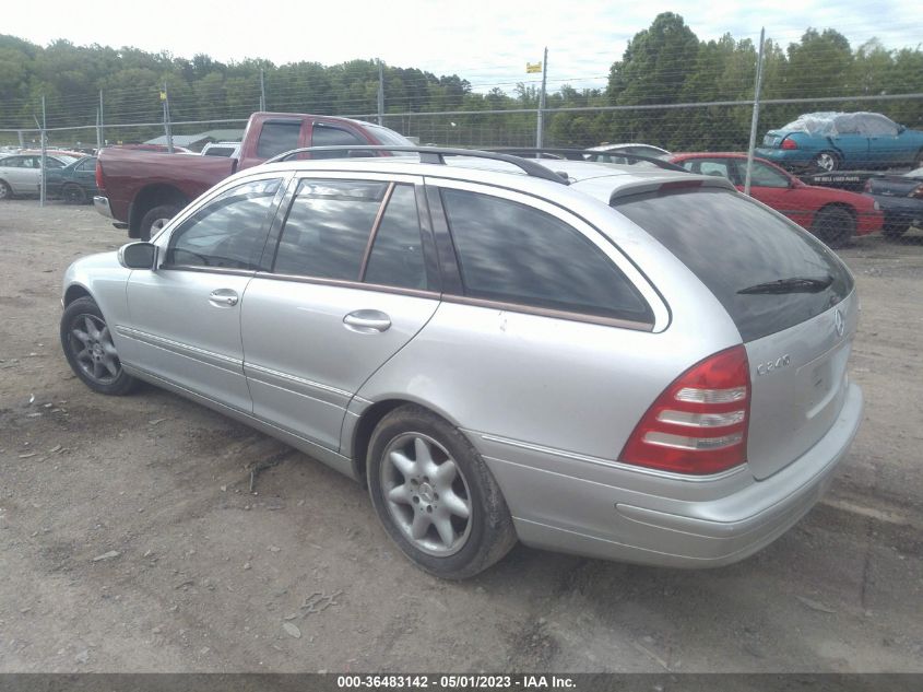 2004 Mercedes-Benz C 240 4Matic VIN: WDBRH81J24F450059 Lot: 36483142