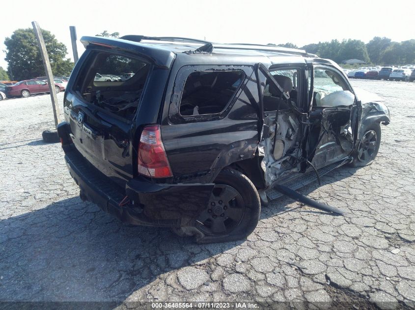 2003 Toyota 4Runner Limited VIN: JTEZT17R930009725 Lot: 36485564