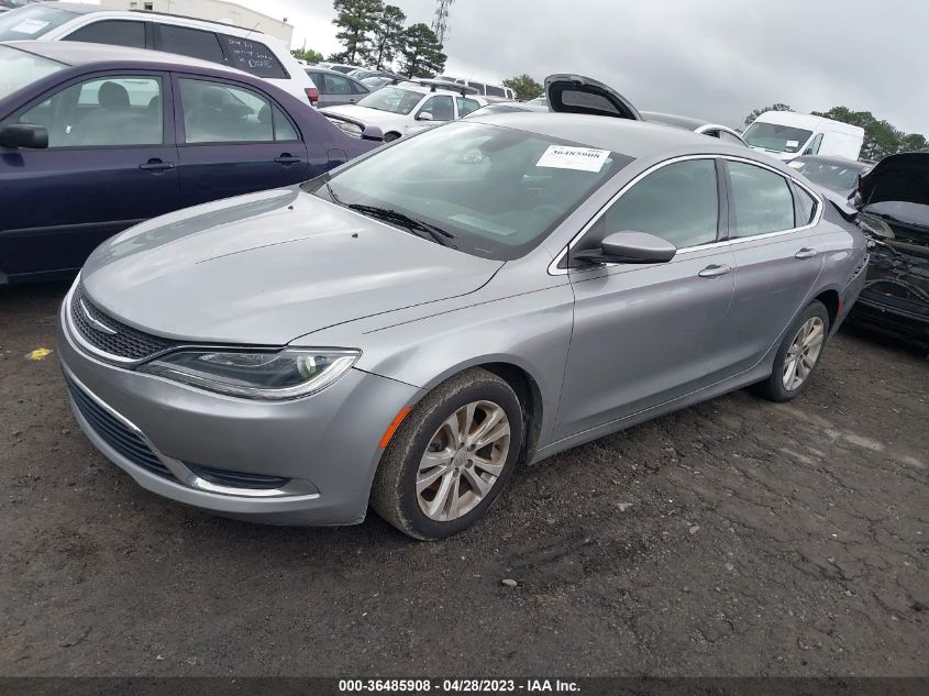 2016 Chrysler 200 Limited VIN: 1C3CCCAB2GN148867 Lot: 36485908