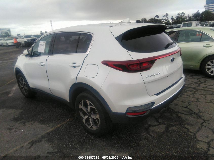 2021 Kia Sportage Lx VIN: KNDPM3AC0M7938672 Lot: 36487292