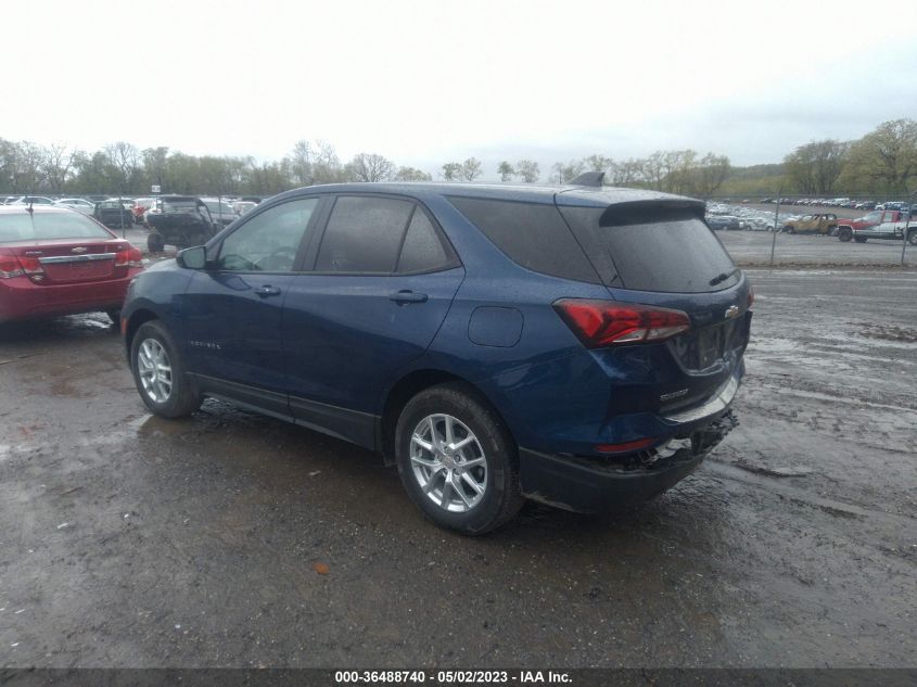 2022 Chevrolet Equinox Ls VIN: 3GNAXHEV7NS206233 Lot: 36488740