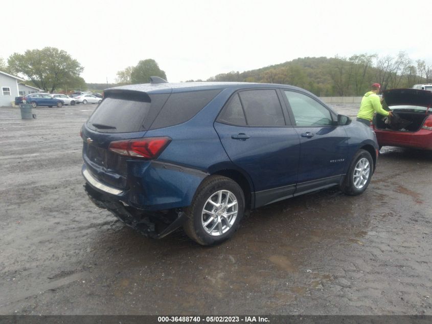 2022 Chevrolet Equinox Ls VIN: 3GNAXHEV7NS206233 Lot: 36488740