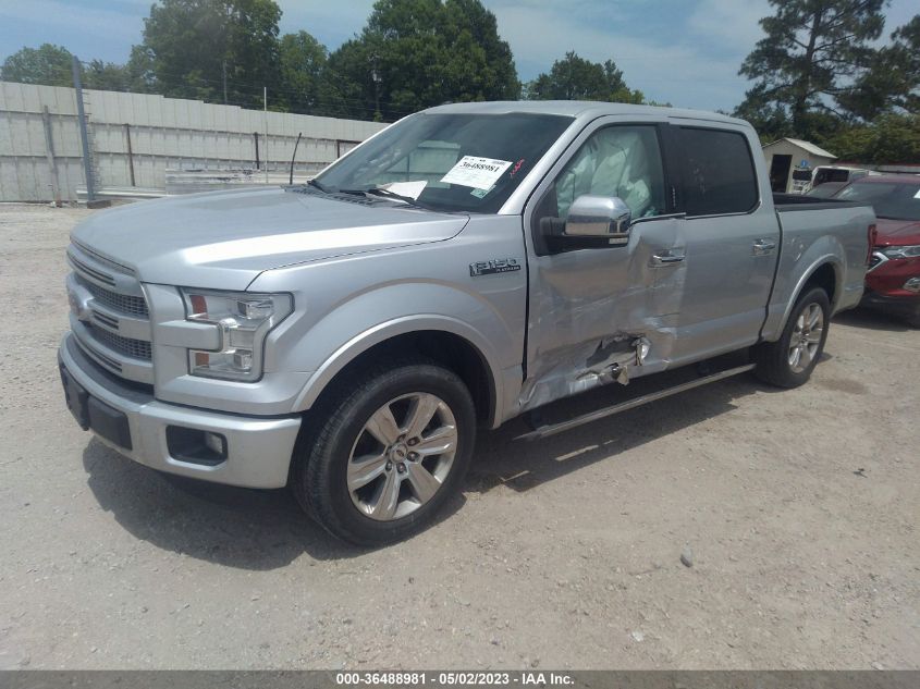 2016 Ford F-150 Xl/Lariat VIN: 1FTEW1CF0GFB21158 Lot: 36488981