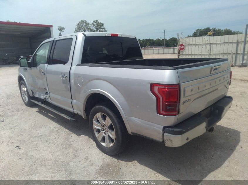 2016 Ford F-150 Xl/Lariat VIN: 1FTEW1CF0GFB21158 Lot: 36488981