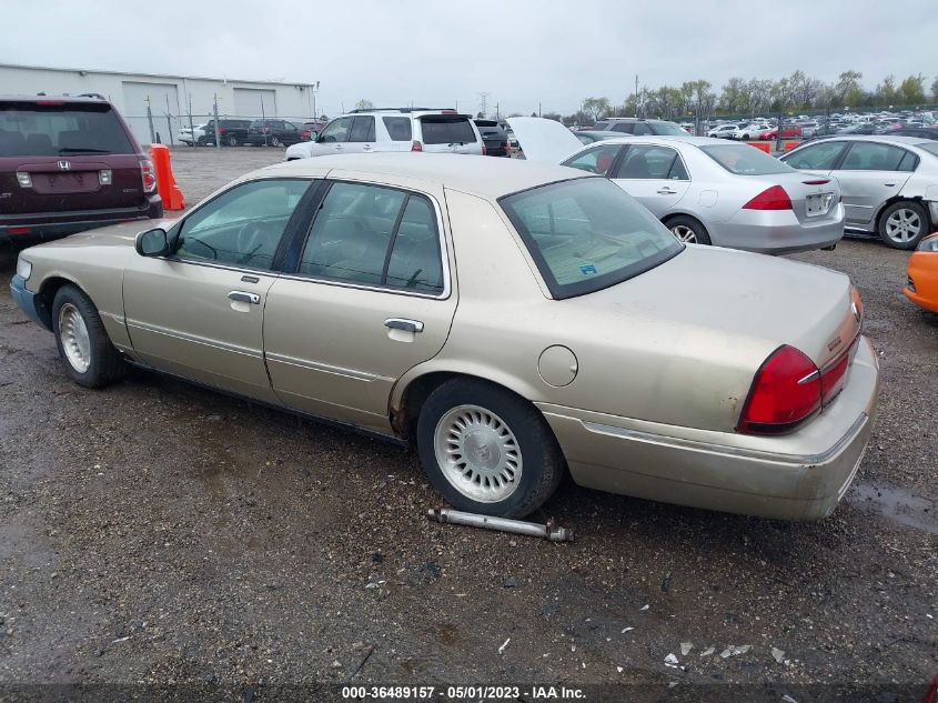 1999 Mercury Grand Marquis Ls VIN: 2MEFM75W3XX677591 Lot: 36489157