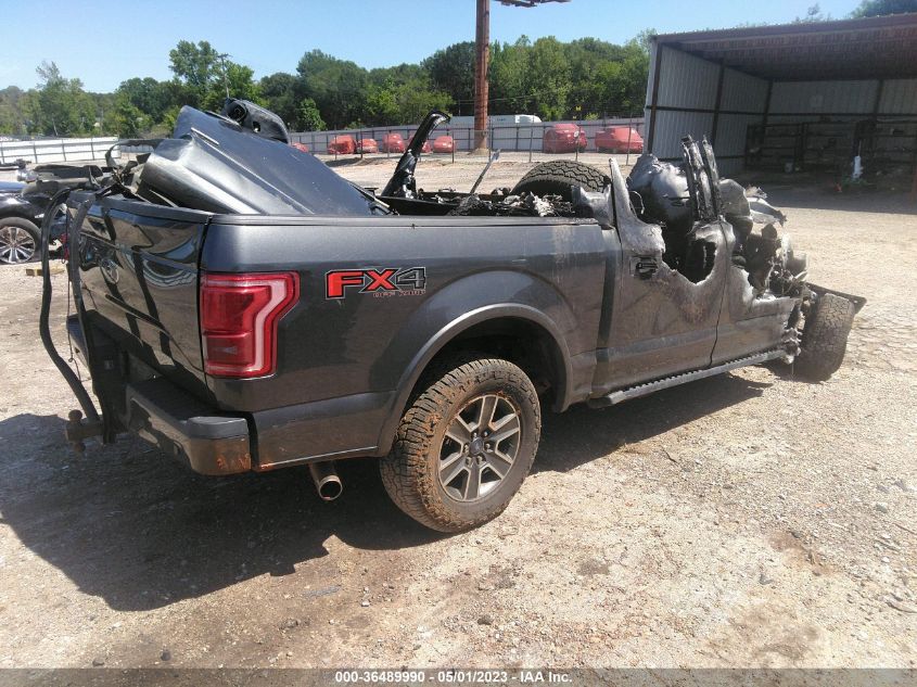 2015 Ford F-150 Lariat VIN: 1FTEW1EG3FFB30005 Lot: 36489990