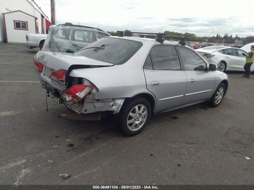 2002 Honda Accord Sdn Se VIN: 1HGCG56772A002059 Lot: 36491104