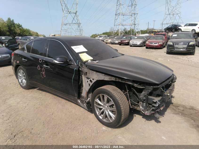 2015 Infiniti Q50 Premium VIN: JN1BV7AR7FM393662 Lot: 40437305