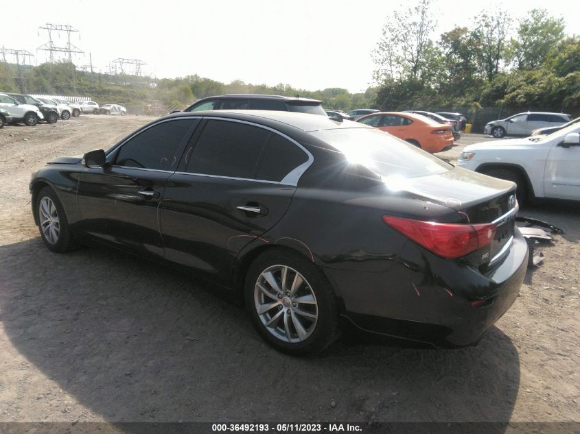 2015 Infiniti Q50 Premium VIN: JN1BV7AR7FM393662 Lot: 40437305