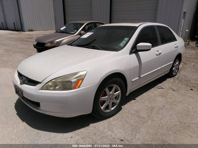 2003 Honda Accord VIN: 3HGCM66553G001525 Lot: 36492985