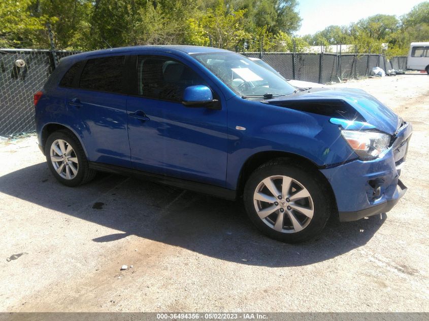 2015 Mitsubishi Outlander Sport Es VIN: 4A4AP3AW8FE035345 Lot: 36494356