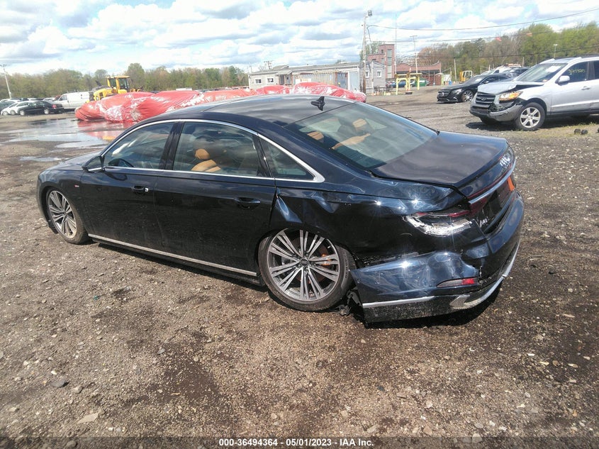 2023 Audi A8 L 55 Tfsi Quattro Tiptronic VIN: WAULDAF85PN005967 Lot: 36494364